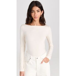 NWT's Reformation Whiley Long Sleeve Knit Top in Cream Size Medium